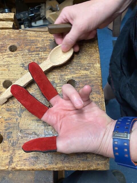 Leather Thumb & Finger Guards